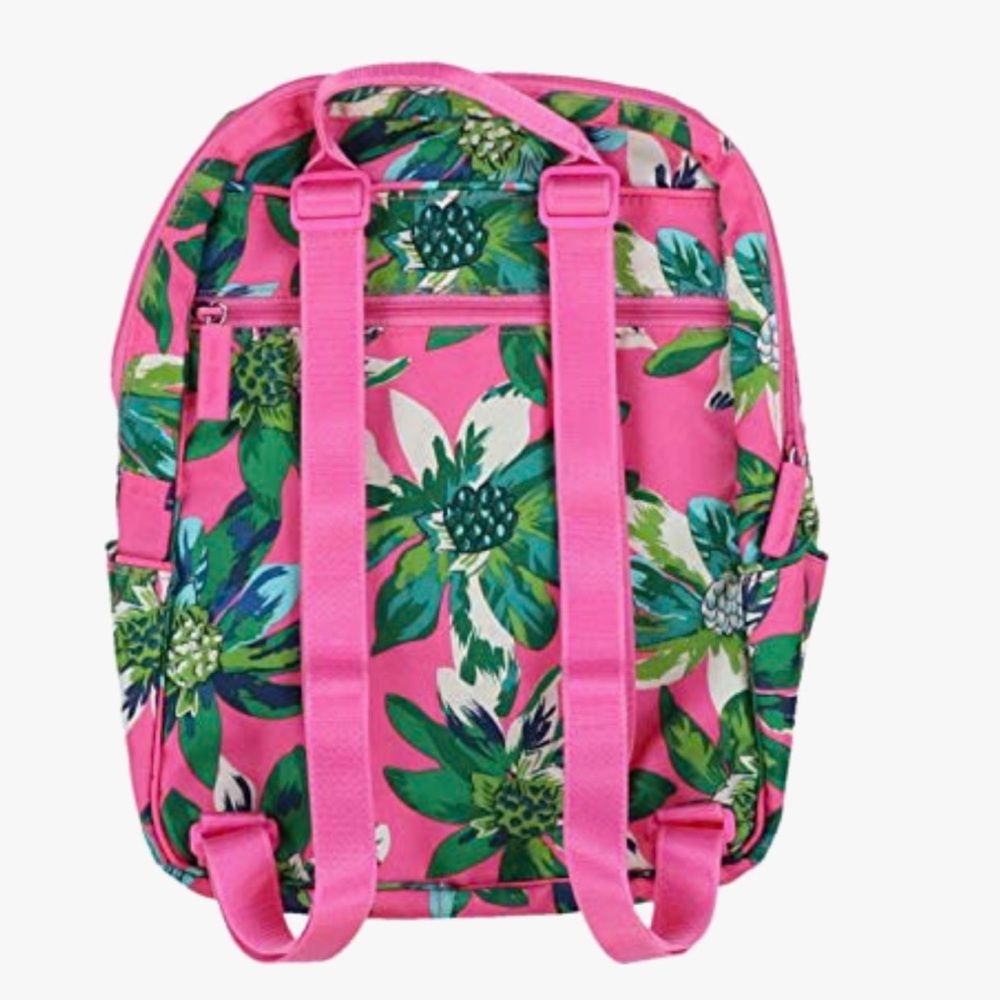Vera Bradley Lighten Up Tropical Paradise Backpack Purse - Picture 2 of 14